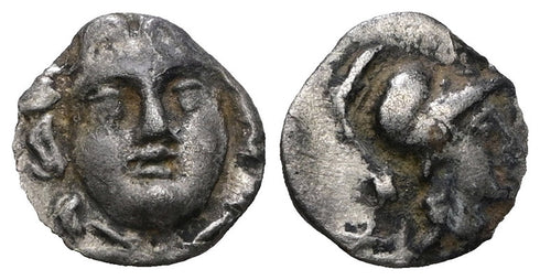 Ancient Greek coin from Selge, Pisidia Circa 350-300 BC